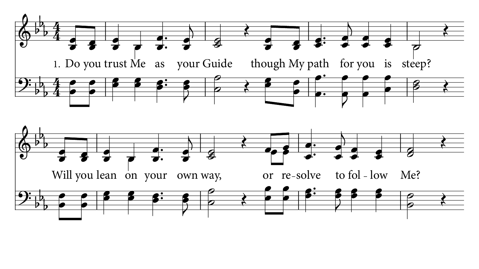 Trust Me Doxology app